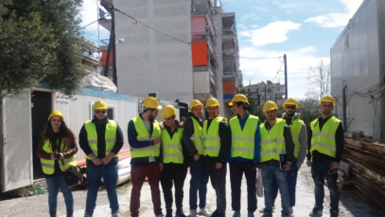 Εκπαιδευτική επίσκεψη στο εργοτάξιο του Μετρό Θεσσαλονίκης