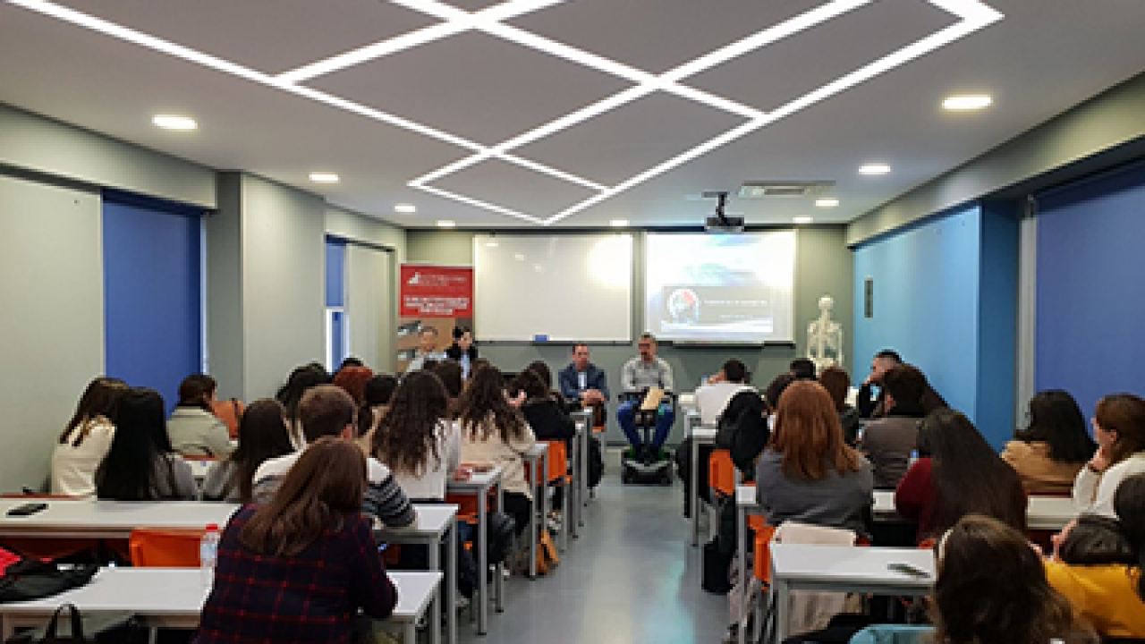 Βιωματικό σεμινάριο για το Τμήμα Φυσικοθεραπείας στο Campus Κρήτης