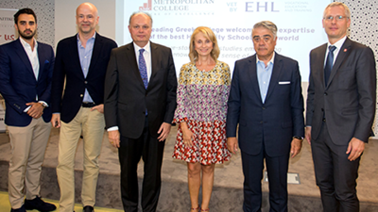 Metropolitan College first Greek establishment to offer the vocational program VET by EHL