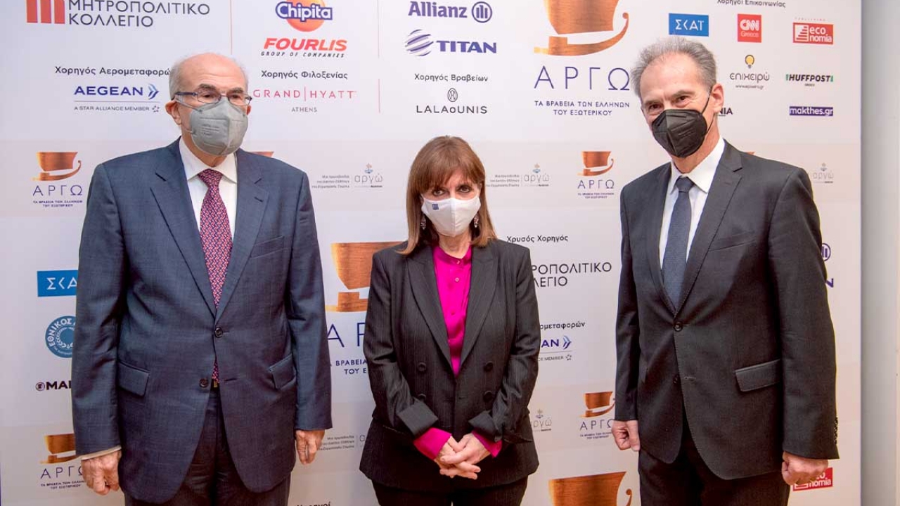 Το Μητροπολιτικό Κολλέγιο Μεγάλος Χορηγός στα Βραβεία ΑΡΓΩ