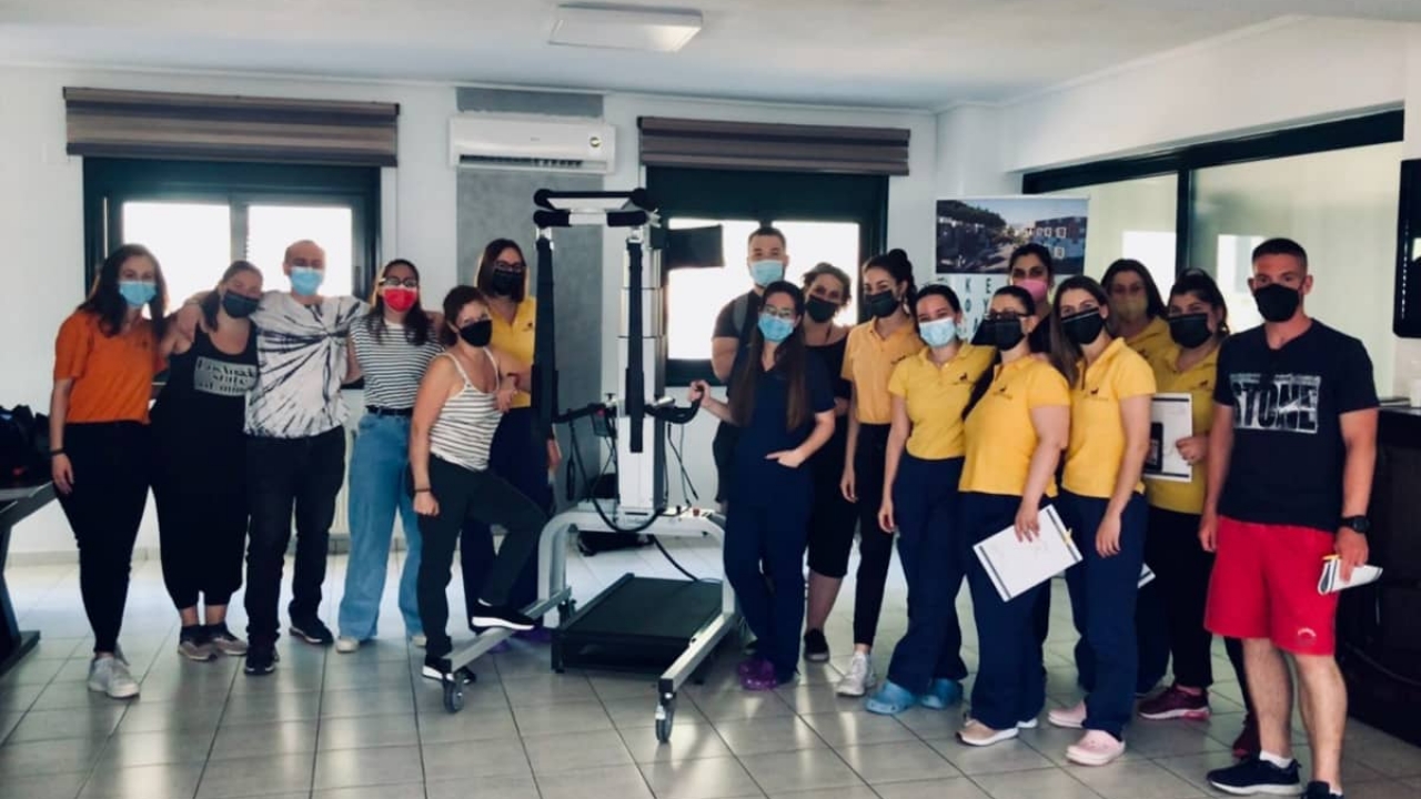 Εκπαίδευση στη μέθοδο “LITE GAIT” για το Τμήμα Φυσικοθεραπείας του Campus Λάρισας