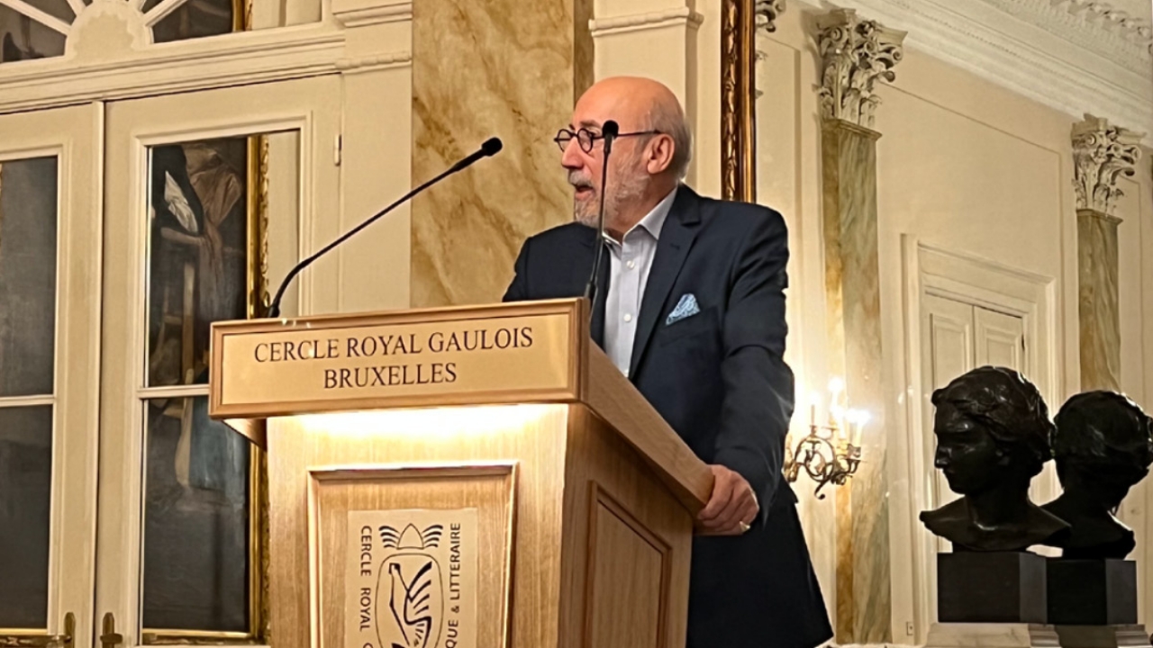 Ομιλία του Προέδρου του Ακαδημαϊκού Συμβουλίου του Μητροπολιτικού Κολλεγίoυ στο Δίκτυο Ελλήνων Βρυξελλών