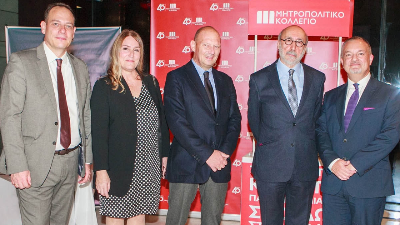 Το Μητροπολιτικό Κολλέγιο Χρυσός Χορηγός στη δεξίωση της Βρετανικής Πρεσβείας στη Θεσσαλονίκη