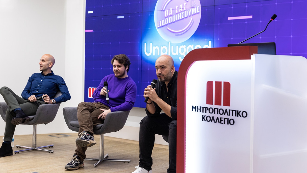 «Θα σας ειδοποιήσουμε»: Οι παρουσιαστές του #NotifyShow στο Μητροπολιτικό Κολλέγιο!