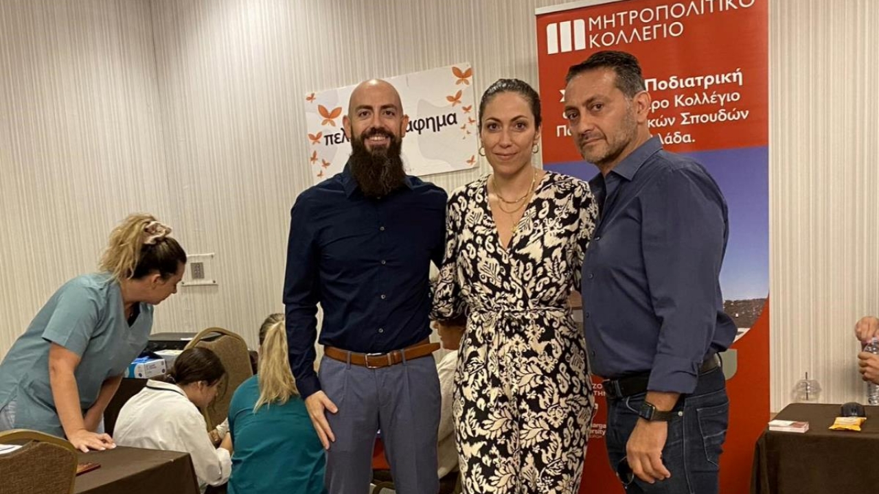 Τα Τμήματα Ποδιατρικής και Διαιτολογίας του Μητροπολιτικού Κολλεγίου στο 16ο Συνέδριο Σκελετικής Υγείας  