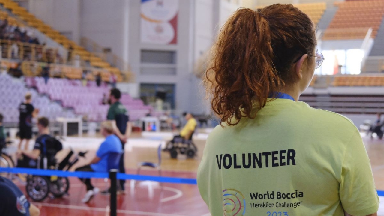 Εθελοντική συμμετοχή του Τμήματος Φυσικοθεραπείας στο Παγκόσμιο Πρωτάθλημα BOCCIA στο Ηράκλειο Κρήτης