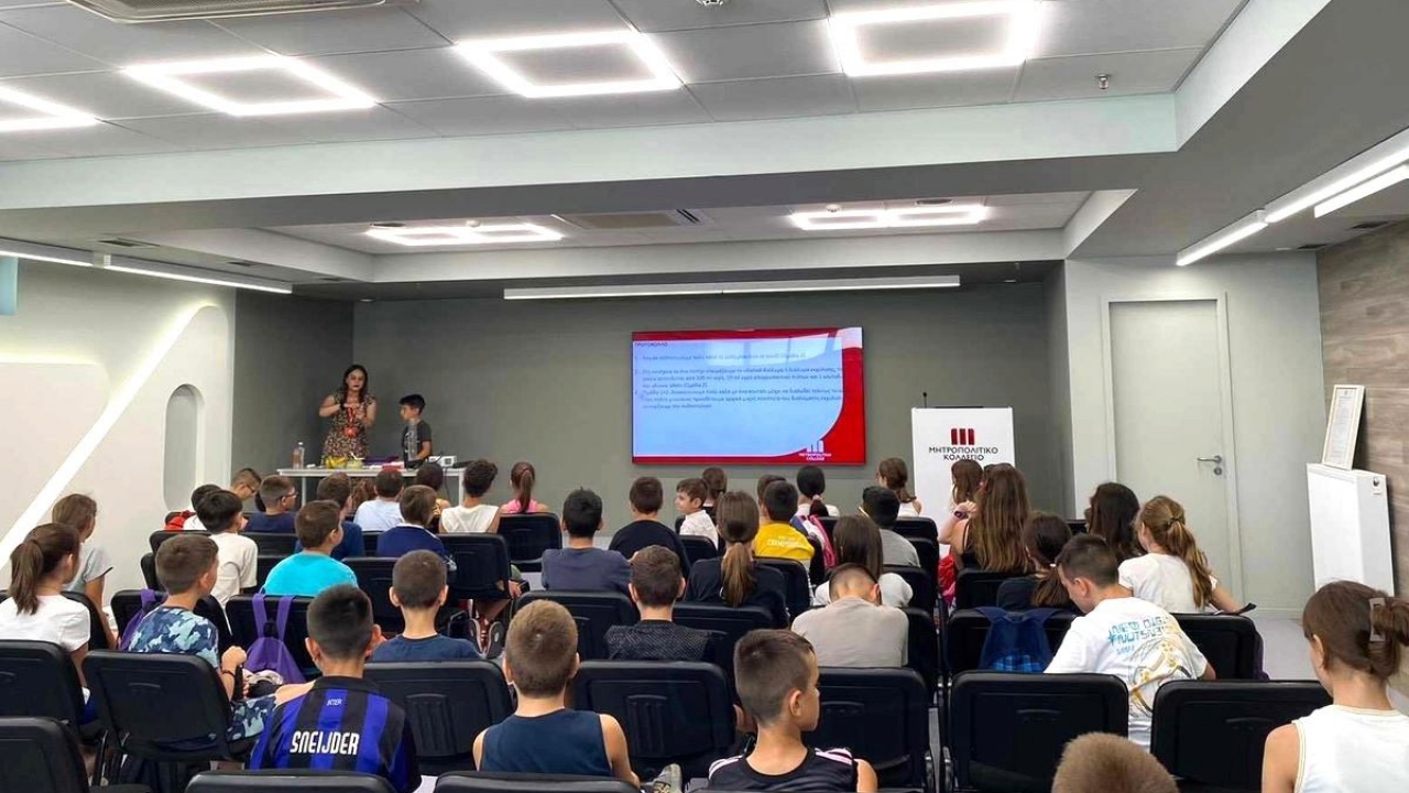 Διαδραστικό workshop Βιολογίας για μαθητές στο Campus Λάρισας