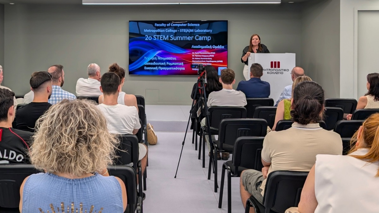 Το 2ο STEM Workshop από το Μητροπολιτικό Κολέγιο στη Λάρισα ολοκληρώθηκε με επιτυχία
