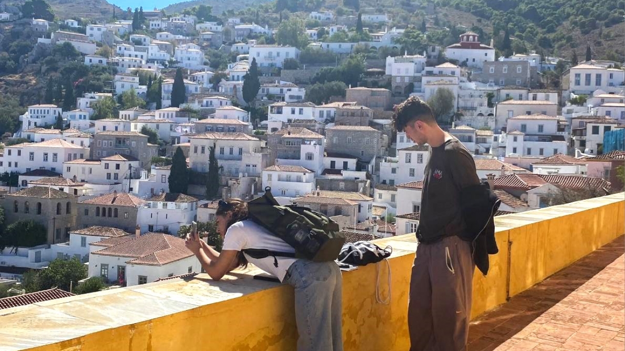 Φοιτητές του Τμήματος Interior Design του Μητροπολιτικού Κολλεγίου στην Ύδρα