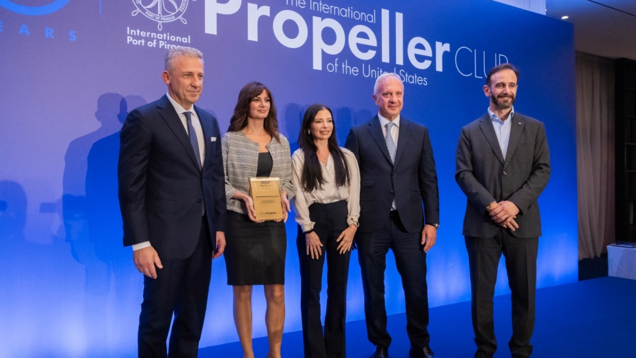 Το Μητροπολιτικό Κολλέγιο βραβεύτηκε στο Annual Donors’ Dinner του Propeller Club