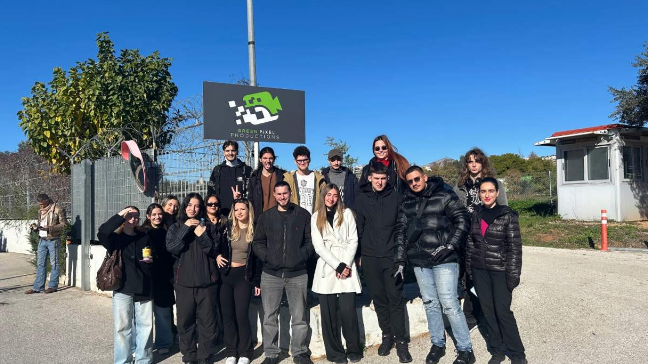 Εκπαιδευτική επίσκεψη στα Studios της Green Pixel για τους φοιτητές Δημοσιογραφίας και Σκηνοθεσίας του Μητροπολιτικού Κολλεγίου